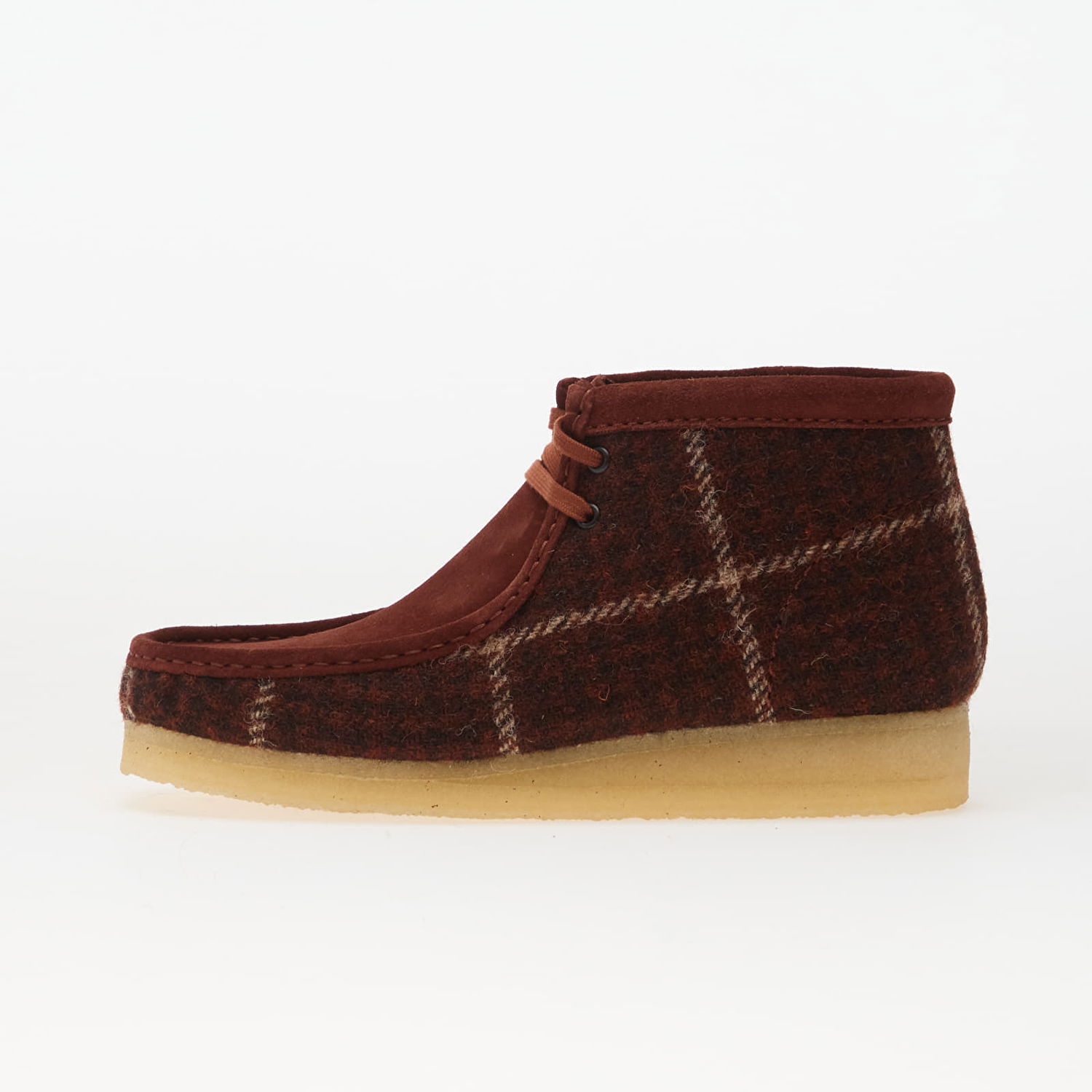 Tenisky a topánky Clarks Originals Wallabee Boot Tweed Comb Hnedá | 261827937, 0