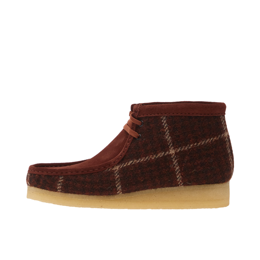 Tenisky a topánky Clarks Originals Wallabee Boot Tweed Comb Hnedá | 261827937