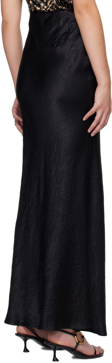 Sukňa Nanushka Nanushka Harlow Maxi Slit Skirt Čierna | NW24FWSK34300, 2
