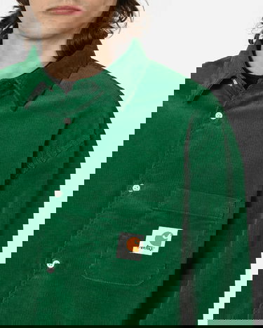 Košeľa Awake NY x Carhartt WIP Corduroy Shirt Zelené | AWK-CAR23-TP001 DGR, 6