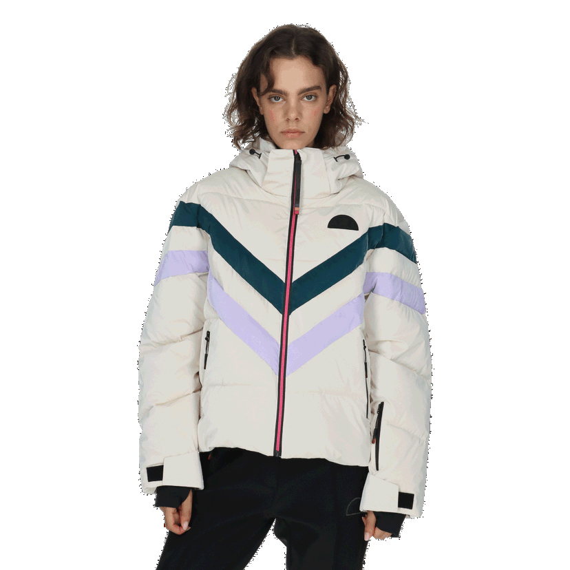 Prešívaná bunda Ellesse Milica Chevron Stripe Puffer Jacket Rôznofarebný | ELA253F501-92