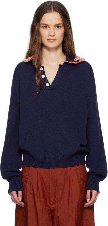 Sveter Bode Bode Rookie Polo Navy | MRS25KT016, 0