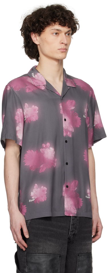 Košeľa Ksubi Ksubi Cursed Resort Short Sleeve Shirt Šedá | MSP25SH007, 1