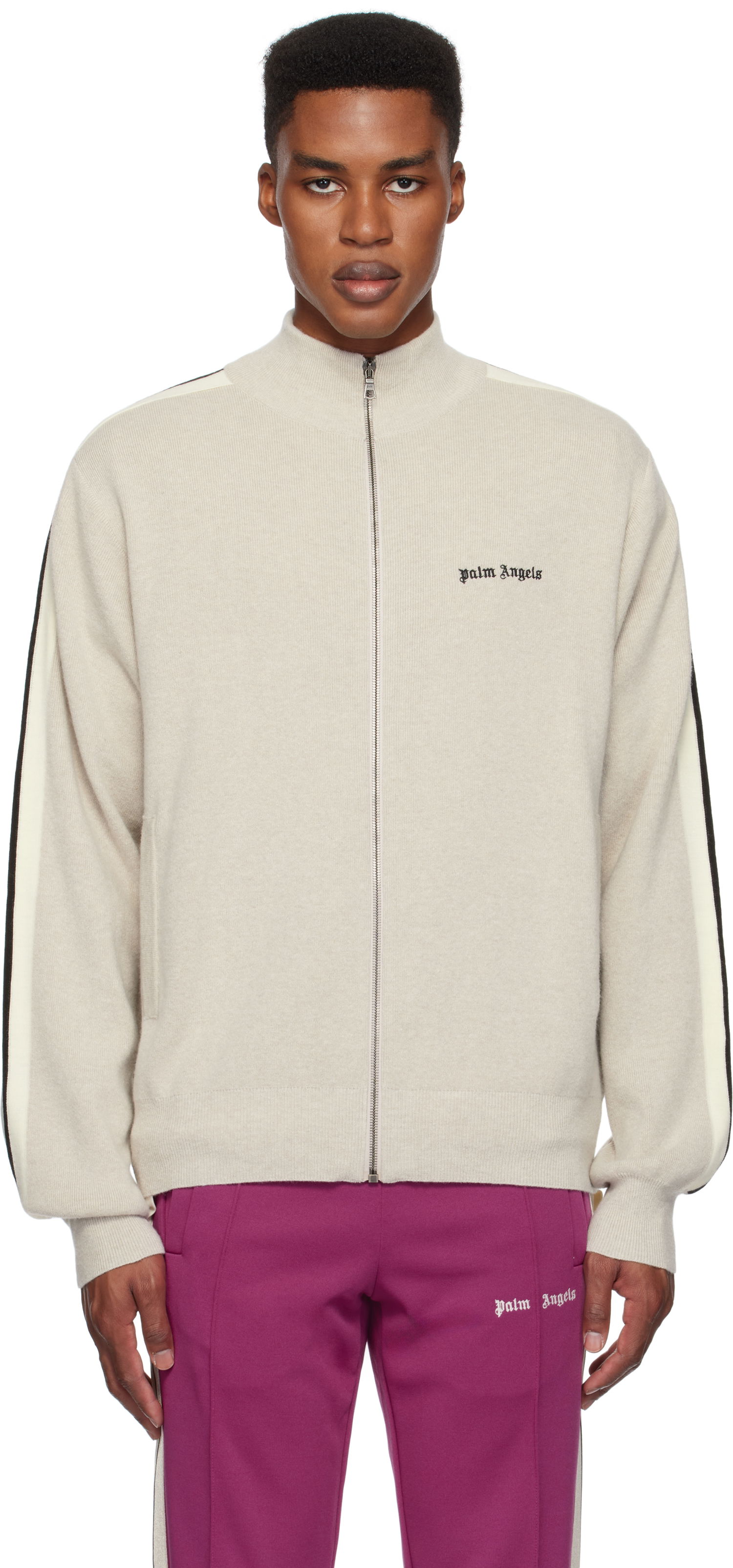 Súprava Palm Angels Track Jacket Béžová | PMHA028F24KNI0016110, 0