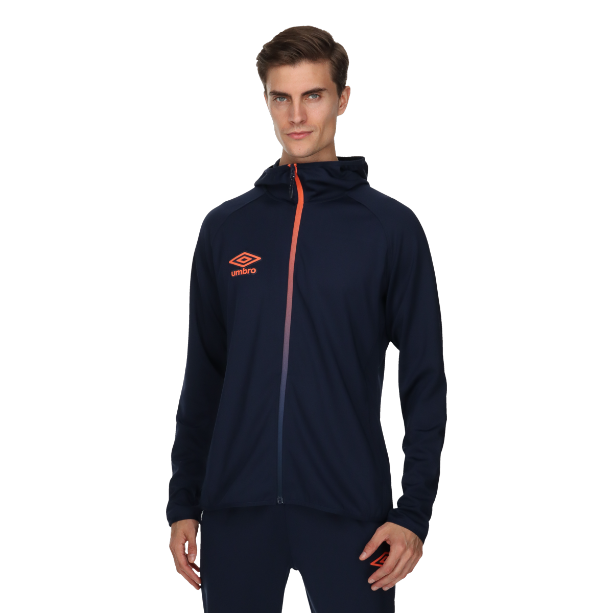 Mikina Umbro Pro Full-Zip Hooded Track Jacket Navy | UMA231M611-02, 0