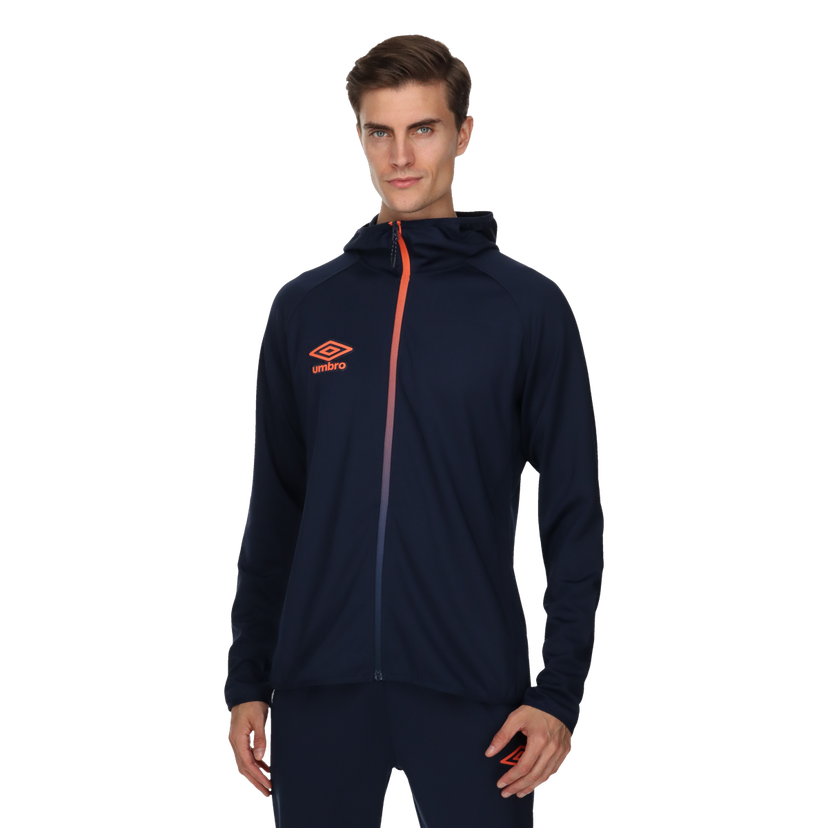 Mikina Umbro Pro Full-Zip Hooded Track Jacket Navy | UMA231M611-02
