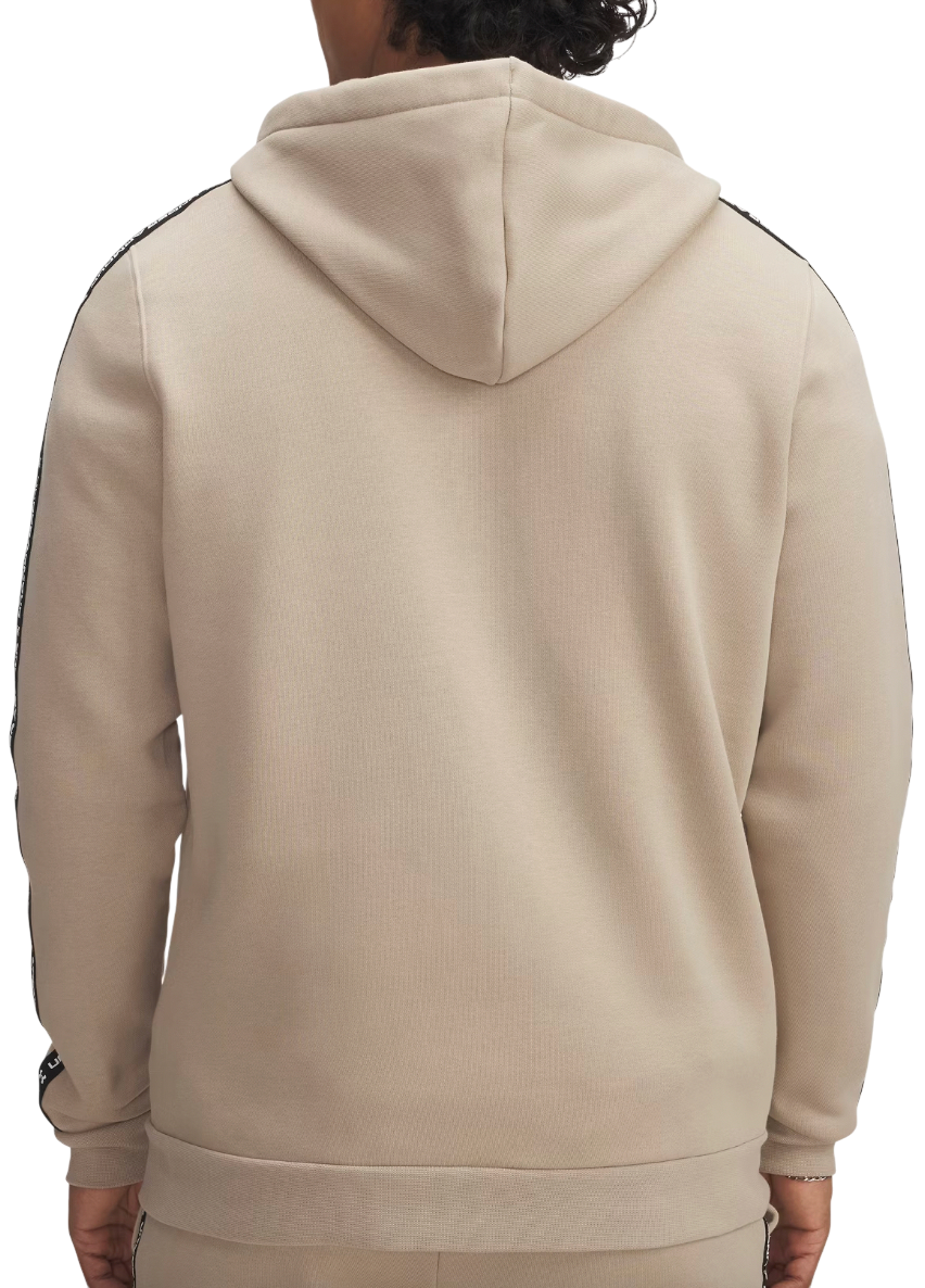 Mikina Under Armour Icon Fleece Taped Full-Zip Hoodie Béžová | 1390298-299, 1