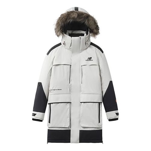 Parka New Balance Winter Down Jacket Biela | NPA44023-BEI, 0