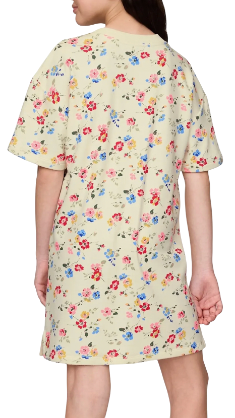Šaty GAP Floral Print Logo T-Shirt Dress Rôznofarebný | 781767-01, 1