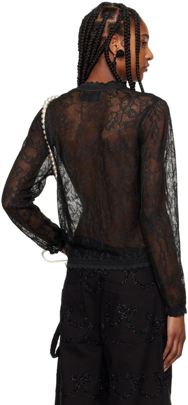 Sveter Simone Rocha Simone Rocha Floral Lace Sweater Čierna | SHMK1 0645, 2