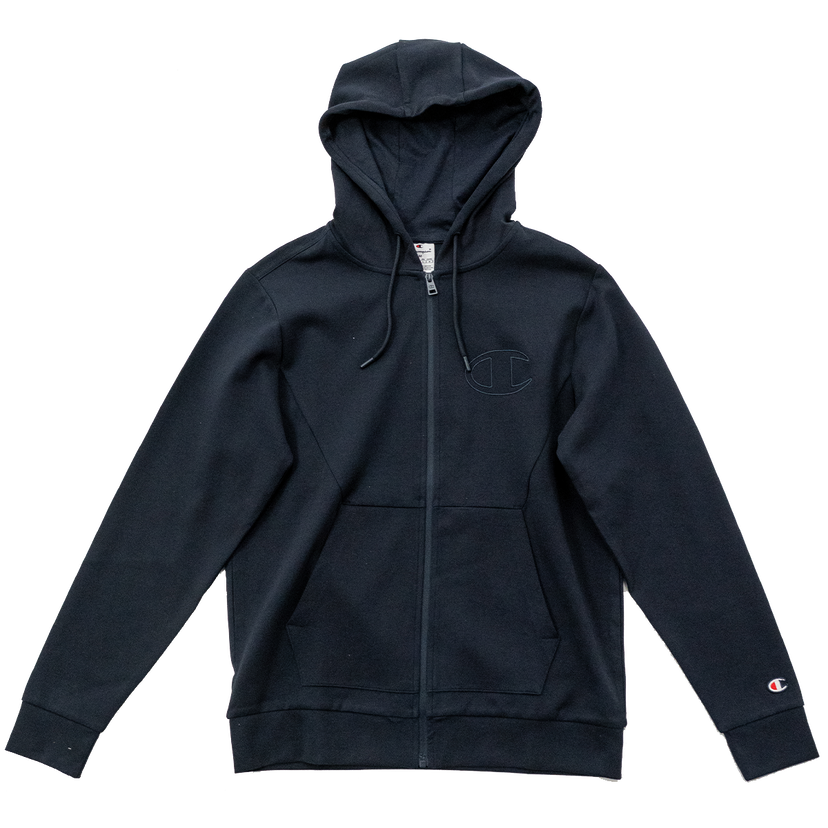 Mikina Champion MOVE Full Zip Hoody Čierna | 222134-BS501