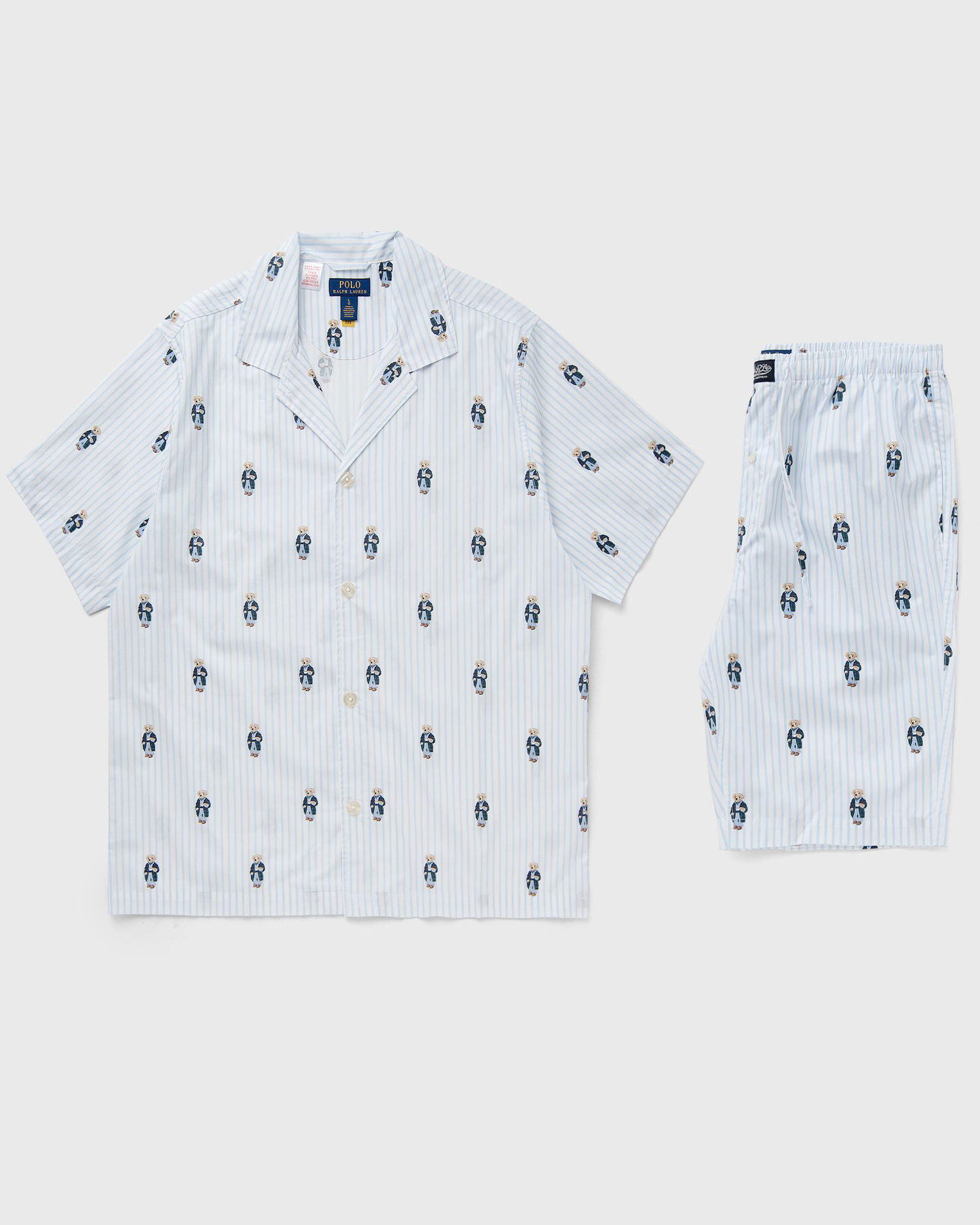 Pyžamo Polo by Ralph Lauren S/S PJ SET-SLEEP-SET Biela | 714899503010, 0