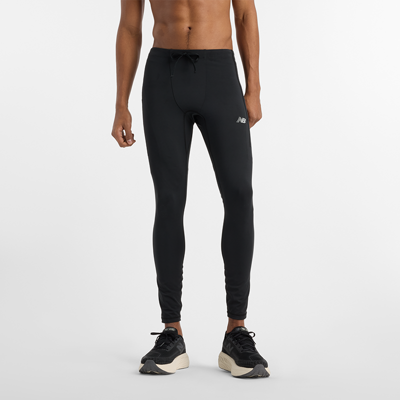 Legíny New Balance Men's Running Tights Čierna | NBMP51273BK, 0