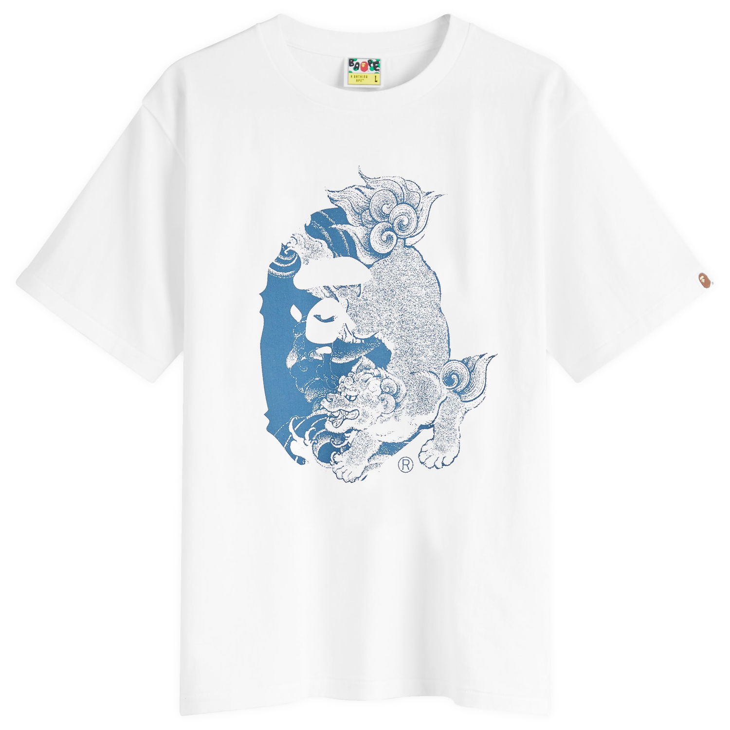 Tričko BAPE Japanese Tattoo Graphic T-Shirt Biela | 001TEK801029M-WHT, 1