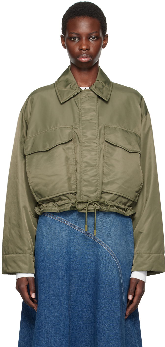 Weekend Max Mara Water-Repellent Reversible Bomber Jacket