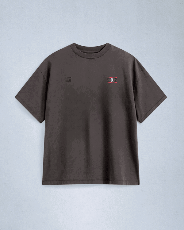 Tričko Vans Act Of Disagreement Ramp T-Shirt Hnedá | VN000RQQRVN, 0