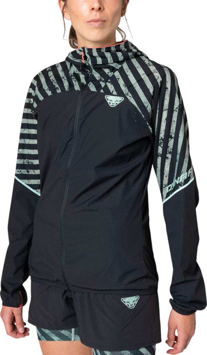 Vetrovka Dynafit Trail Wind Hooded Jacket Čierna | 08-0000071913-5421, 0