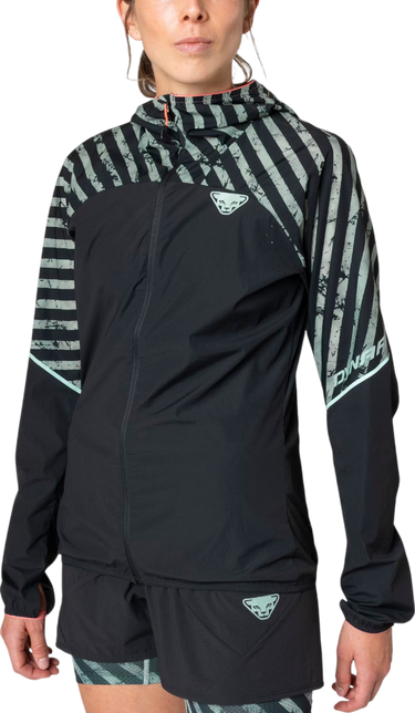 Vetrovka Dynafit Trail Wind Hooded Jacket Čierna | 08-0000071913-5421, 0