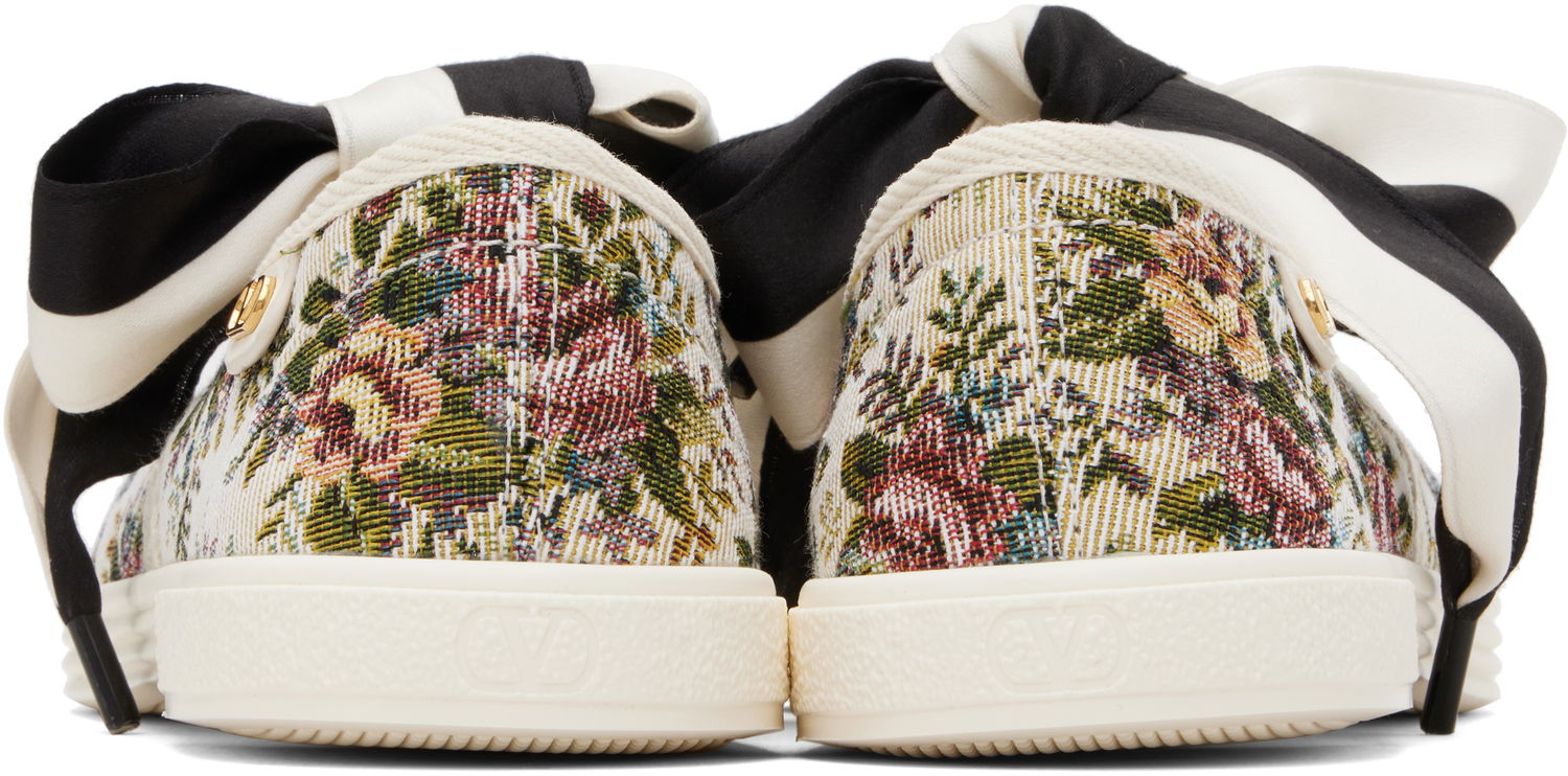 Tenisky a topánky Valentino Valentino Garavani Bow Floral Jacquard Rôznofarebný | 7W2S0LH9XAA, 1