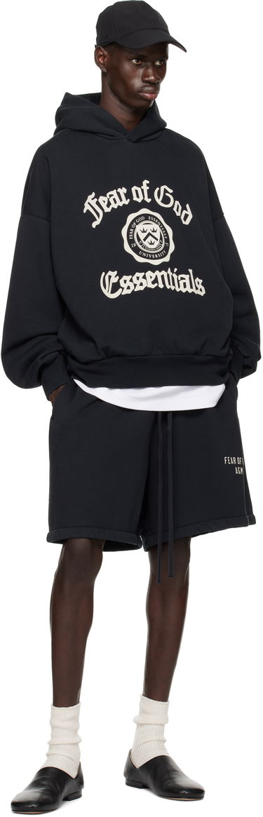 Šortky Fear of God Essentials Heavy Fleece Soccer Shorts Čierna | 160HO244310F, 4