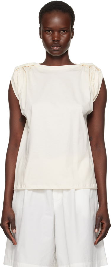 Tričko Baserange Rodo Puff Sleeve T-Shirt Biela | TORO-RC-SP25, 0