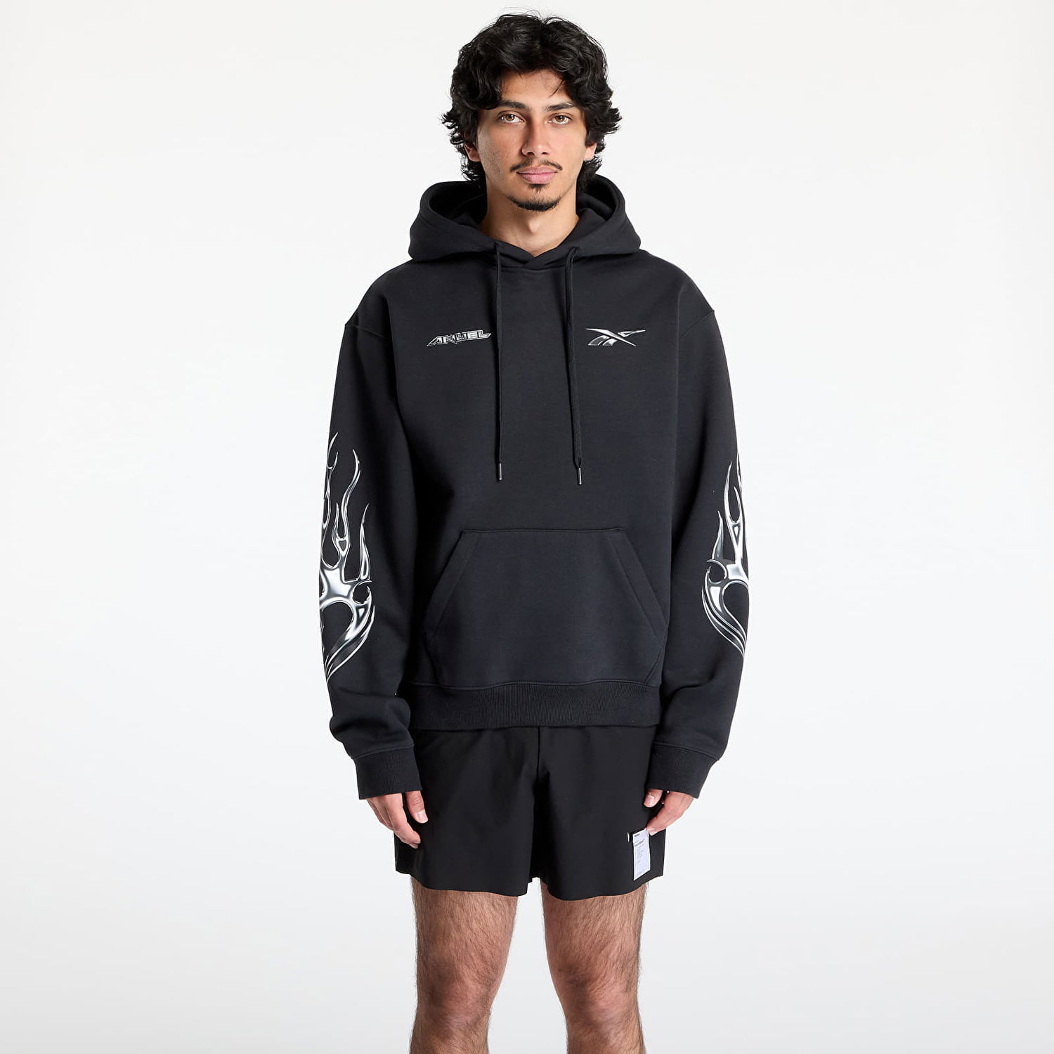 Mikina Reebok Anuel Hoodie Čierna | 100228282, 0