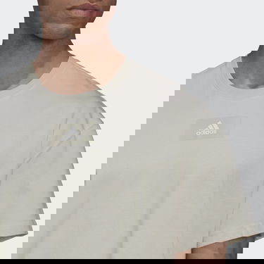 Tričko adidas Performance Essentials FeelVivid Drop Shoulder Tee Šedá | HK2856, 4