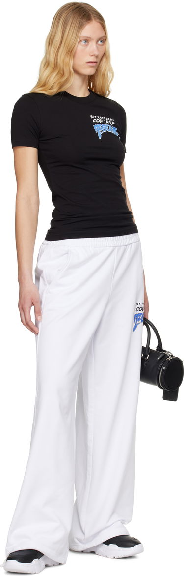 Tričko Versace Versace Jeans Couture 'Tour' T-Shirt Čierna | E78HAHC07_ECJ02C, 3