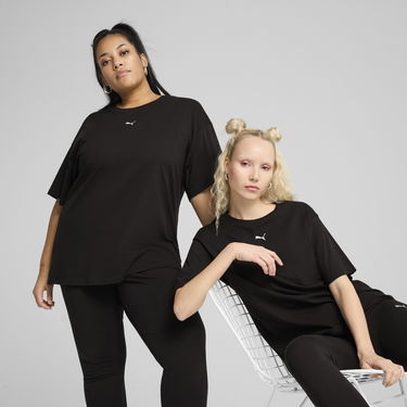 Tričko Puma ESS Loose Fit T-Shirt Čierna | 684971_01, 0
