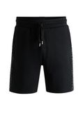 Cotton-Blend Shorts with Monogram Panels