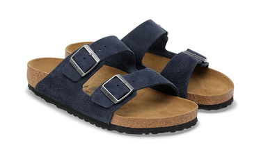 Tenisky a topánky Birkenstock Arizona Suede Leather Narrow Fit Navy | 1030895, 2