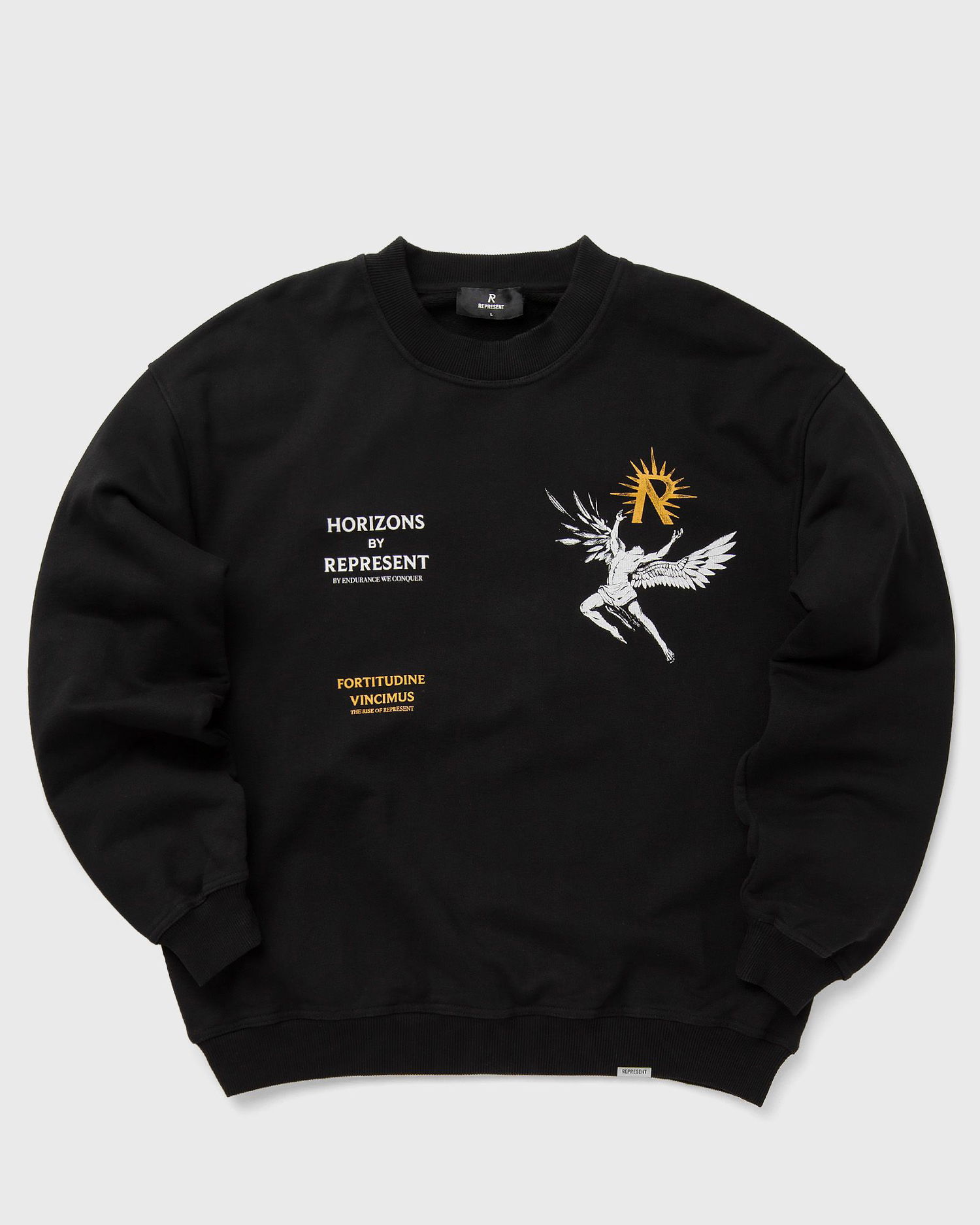 Sveter Represent Clo Represent ICARUS SWEATER Čierna | MLM469-01, 0