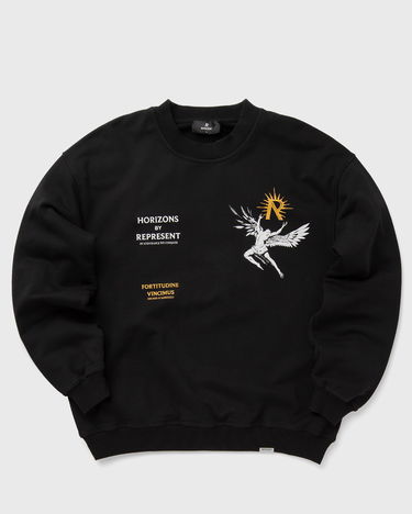 Sveter Represent Clo Represent ICARUS SWEATER Čierna | MLM469-01, 0