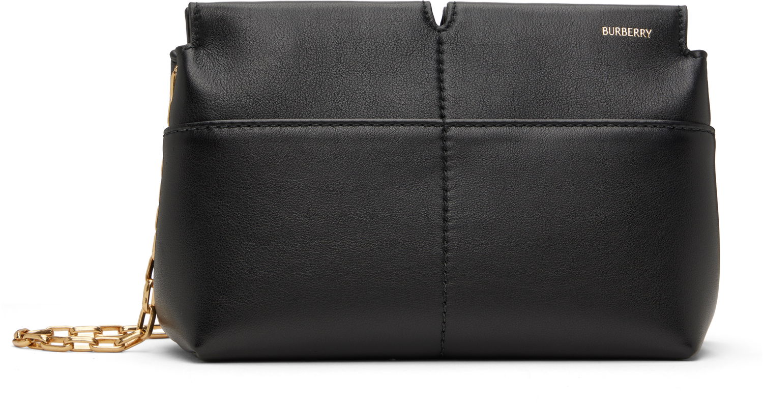 Kabelka Burberry Chain Clutch Bag Čierna | 8095362, 0