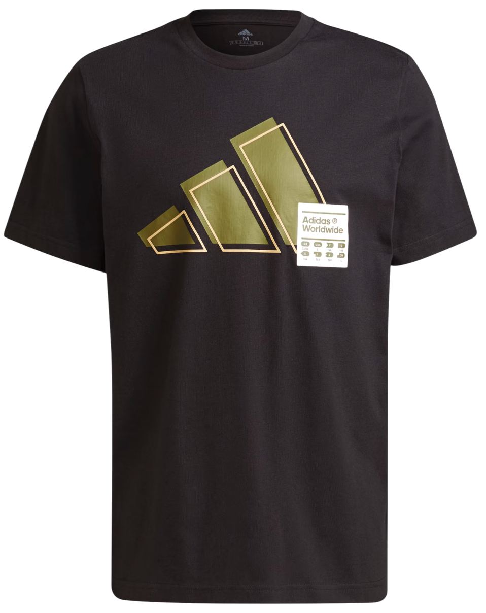 Tričko adidas Originals 3Bar Logo Graphic T-Shirt Čierna | GU3643, 1