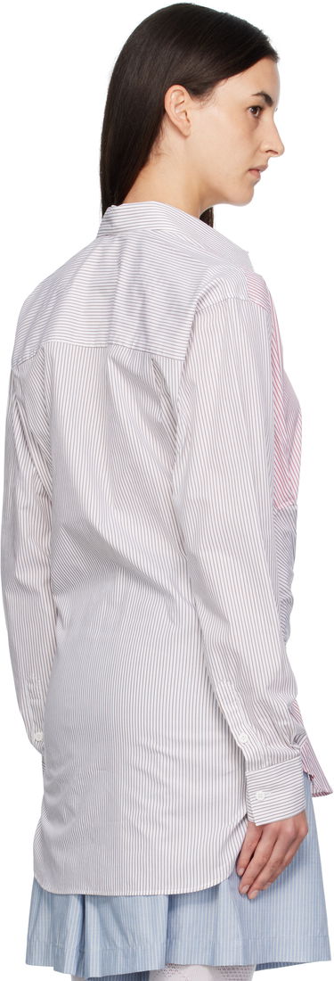 Košeľa Charles Jeffrey Loverboy Charles Jeffrey LOVERBOY Long Sleeve Striped Split-Panel Tie-Front Button-Up Shirt Rôznofarebný | 52070402, 2