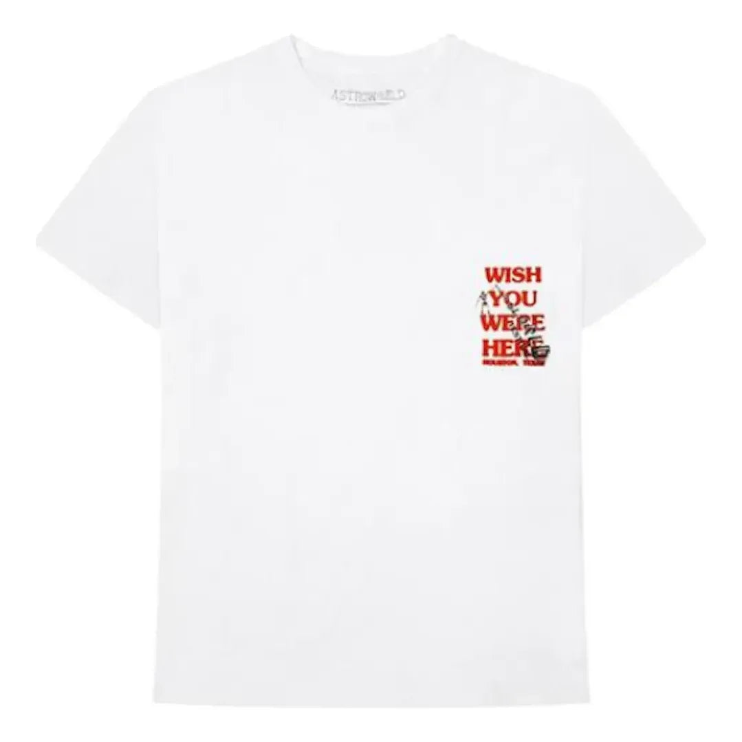 Tričko Cactus Jack by Travis Scott Travis Scott Wish You Were Here Festival T-Shirt Biela | CJFN-SS42, 0