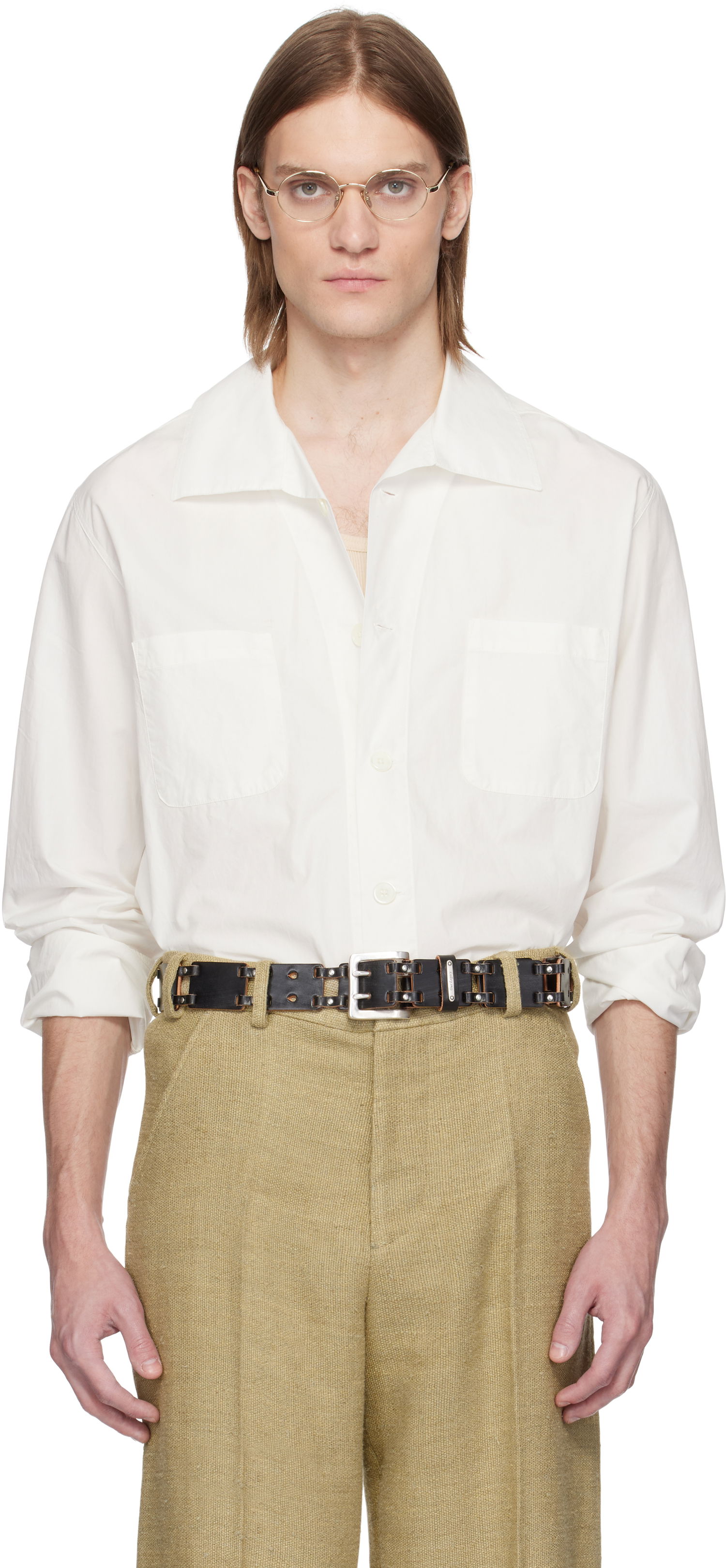 Košeľa OUR LEGACY OUR LEGACY Funnel Shirt Biela | M2252FW, 0