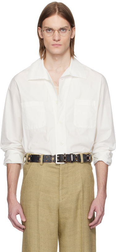 Košeľa OUR LEGACY OUR LEGACY Funnel Shirt Biela | M2252FW, 0
