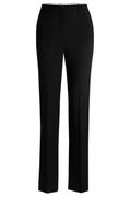 Regular-Fit Virgin Wool Trousers
