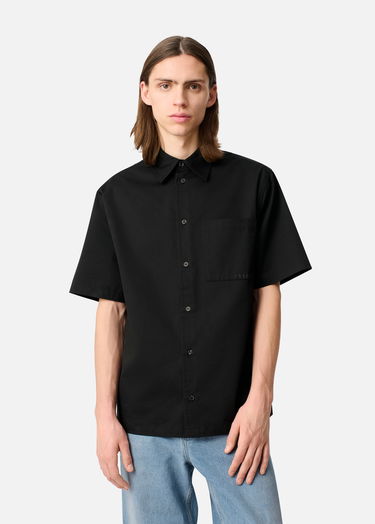 Košeľa AXEL ARIGATO Dylan Short-Sleeve Pocket Shirt Čierna | A3354002, 8