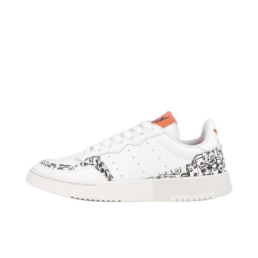 Tenisky a topánky adidas Originals Supercourt Semi Coral W Biela | EH1019