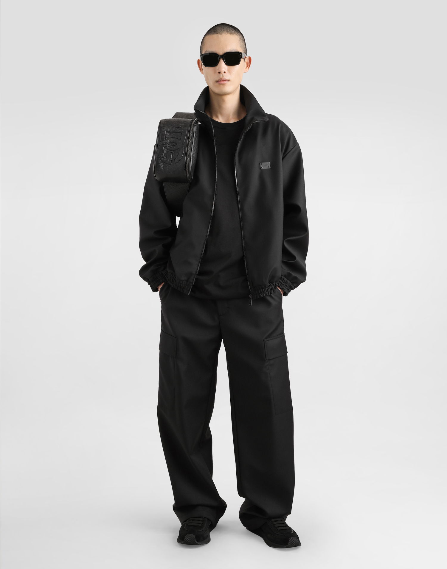 Cargo nohavice Dolce & Gabbana Wool Cargo Pants Čierna | GP0L3TGI872N0000, 1