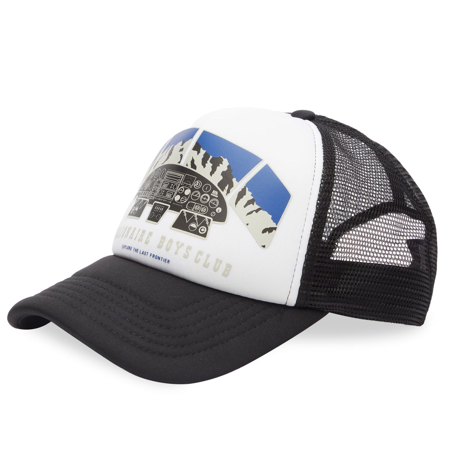 Šiltovka BILLIONAIRE BOYS CLUB Flight Deck Trucker Cap Čierna | B23451-BLK, 0