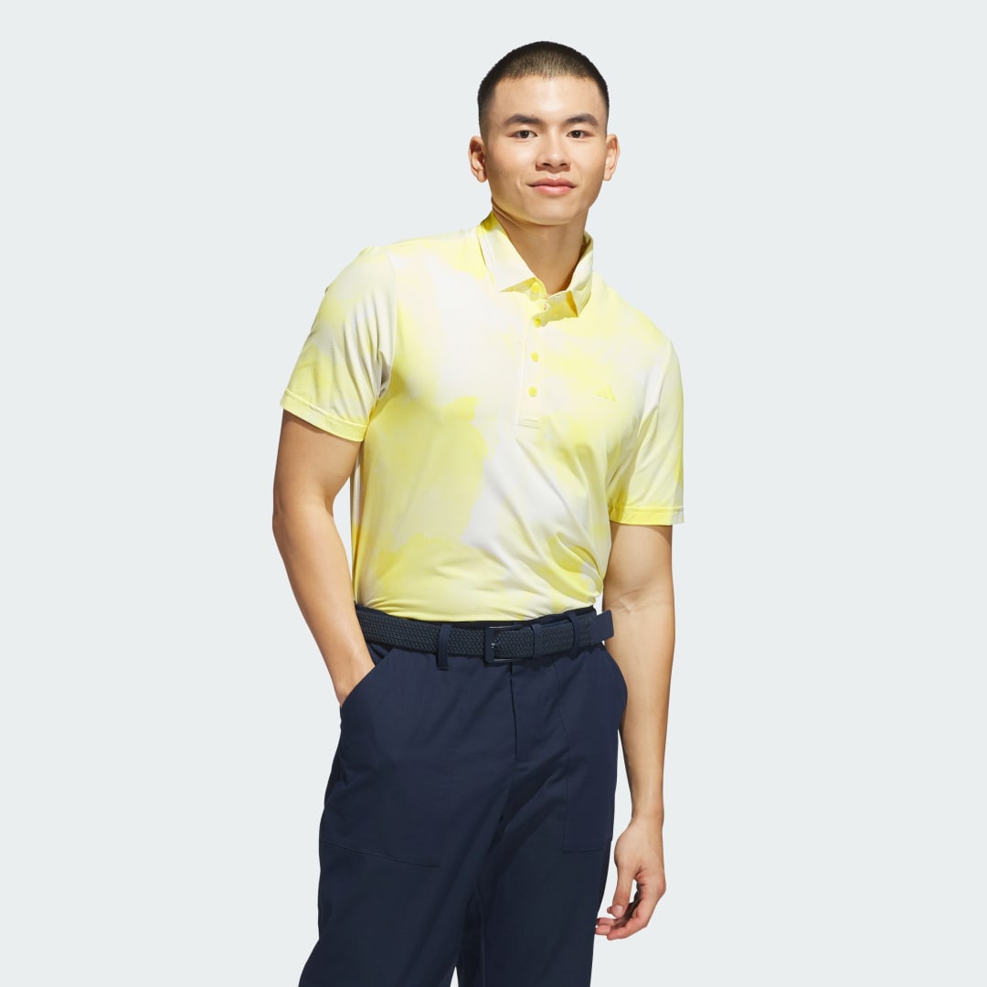 Polo tričko adidas Performance Ultimate365 Tour Printed Cool Feeling Golf Polo Žltá | JN9142, 0