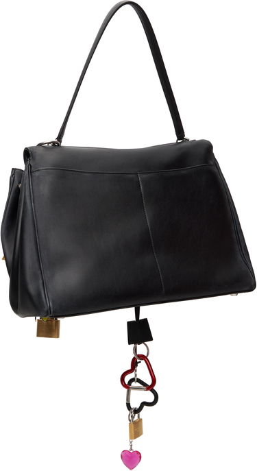 Kabelka Balenciaga Balenciaga Charms Rodeo Large Bag Čierna | 789744 2AA7B, 2