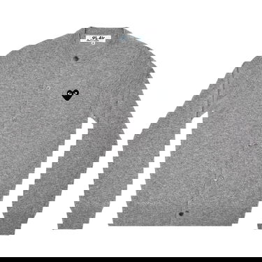 Sveter Comme des Garçons PLAY Heart Patch Cardigan Šedá | AZ N023 051 2, 1