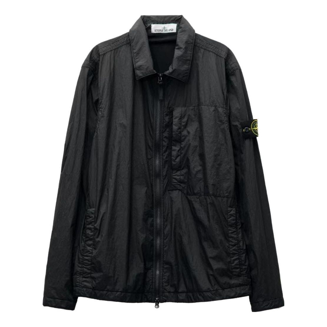Vetrovka Stone Island Stone Island Overshirt Čierna | 791510723-V0029, 0