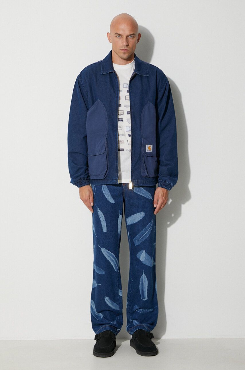 Aop Wind Feathers Jeans
