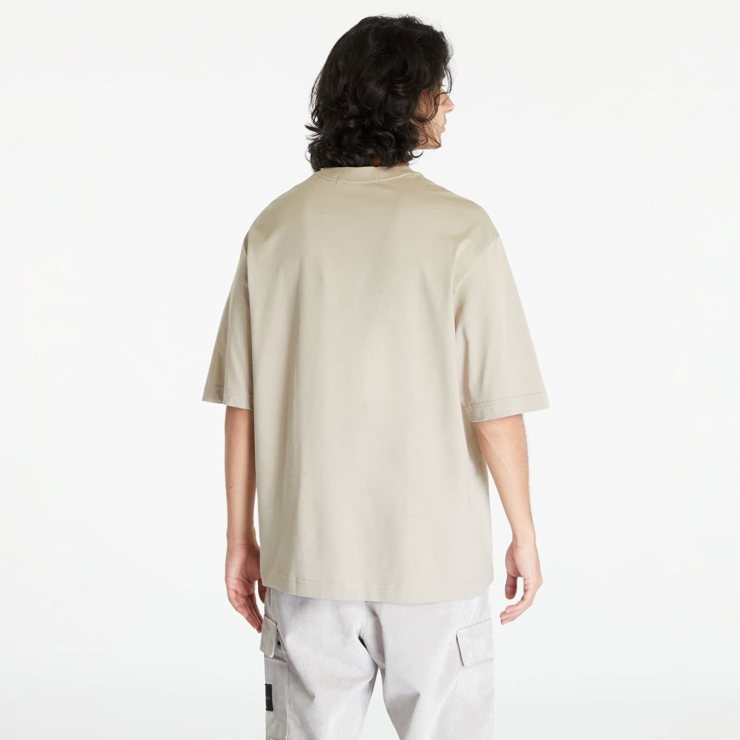 Tričko CALVIN KLEIN Jeans Future Fade Multi Gr Beige Šedá | J30J324011 PED, 1